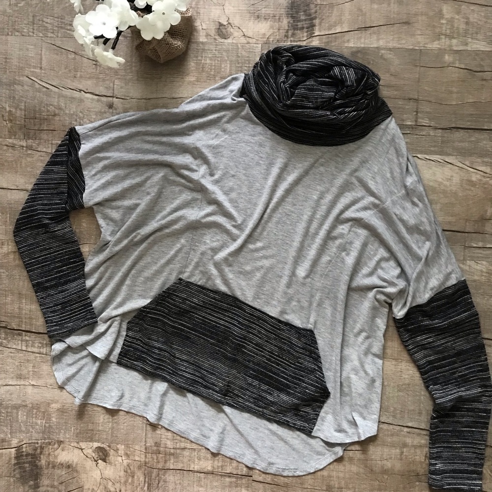 Sun n Moon Long Sleeve Extra Long Turtleneck